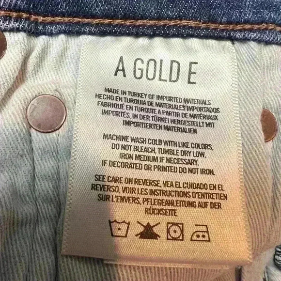 Agolde Sophie High Rise Skinny Crop in Discretion Size 24 - Picture 9 of 10